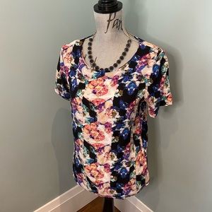 Anthro Nümph Colourful Watercolour Blouse, S